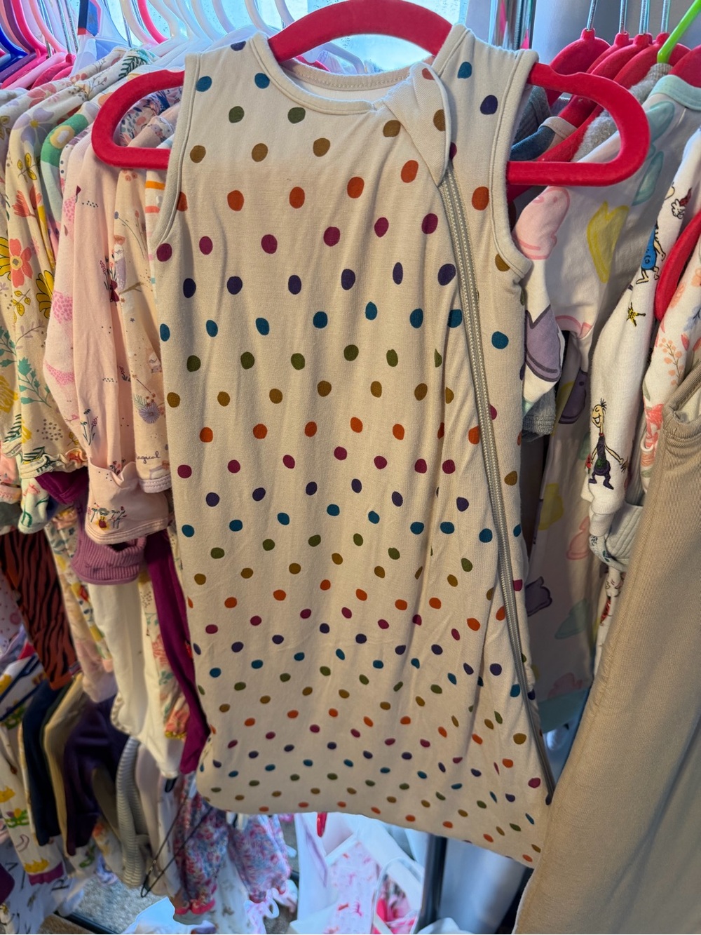 Kyte Baby XS Sleepsack in Oat Dot 1,0 tog